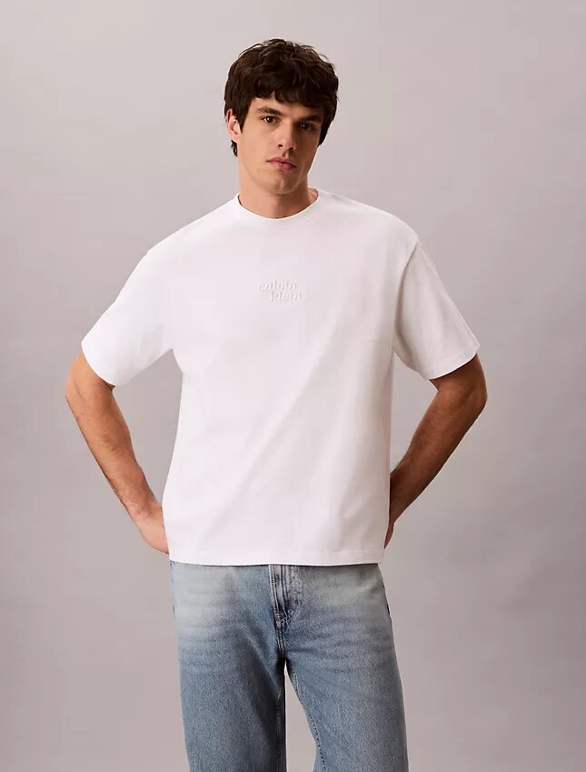 Camiseta holgada con gráfico del logotipo «1989» bordado Camiseta holgada con gráfico del logotipo «1989» bordado