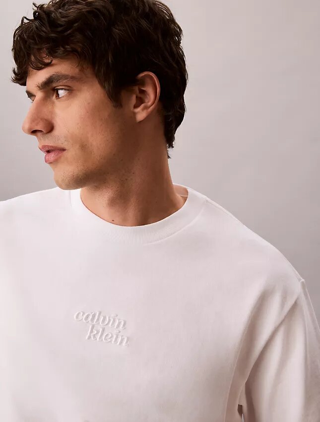 Camiseta holgada con gráfico del logotipo «1989» bordado Camiseta holgada con gráfico del logotipo «1989» bordado