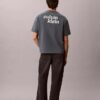 Camiseta holgada con gráfico del logotipo «1989» bordado Camiseta holgada con gráfico del logotipo «1989» bordado