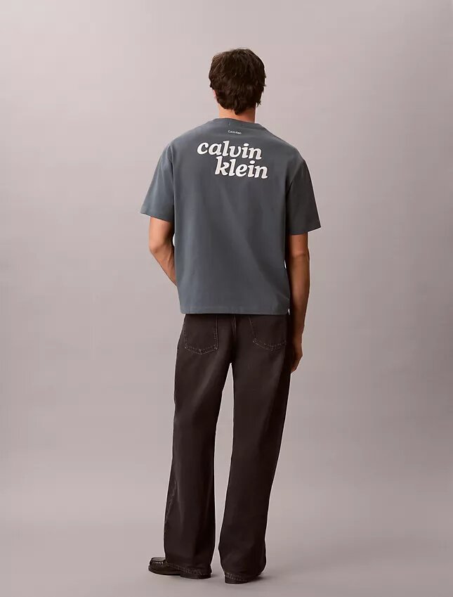 Camiseta holgada con gráfico del logotipo «1989» bordado Camiseta holgada con gráfico del logotipo «1989» bordado