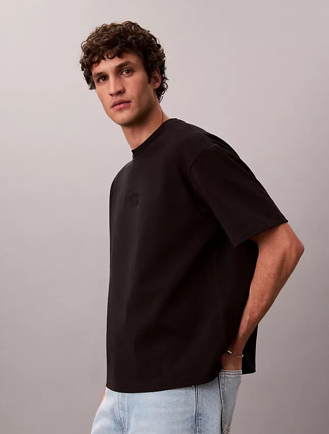 Camiseta holgada con gráfico del logotipo «1989» bordado Camiseta holgada con gráfico del logotipo «1989» bordado