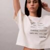 Camiseta holgada con gráfico del logotipo Camiseta holgada con gráfico del logotipo