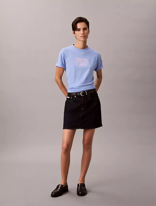 Camiseta holgada con gráfico del logotipo de 1968 Camiseta holgada con gráfico del logotipo de 1968