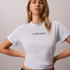 Camiseta holgada con gráfico del logotipo de Calvin Klein Camiseta holgada con gráfico del logotipo de Calvin Klein