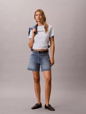 Camiseta holgada con gráfico del logotipo de Calvin Klein