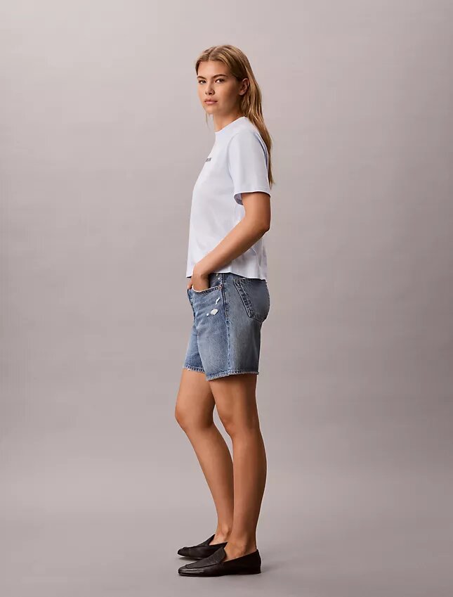 Camiseta holgada con gráfico del logotipo de Calvin Klein Camiseta holgada con gráfico del logotipo de Calvin Klein