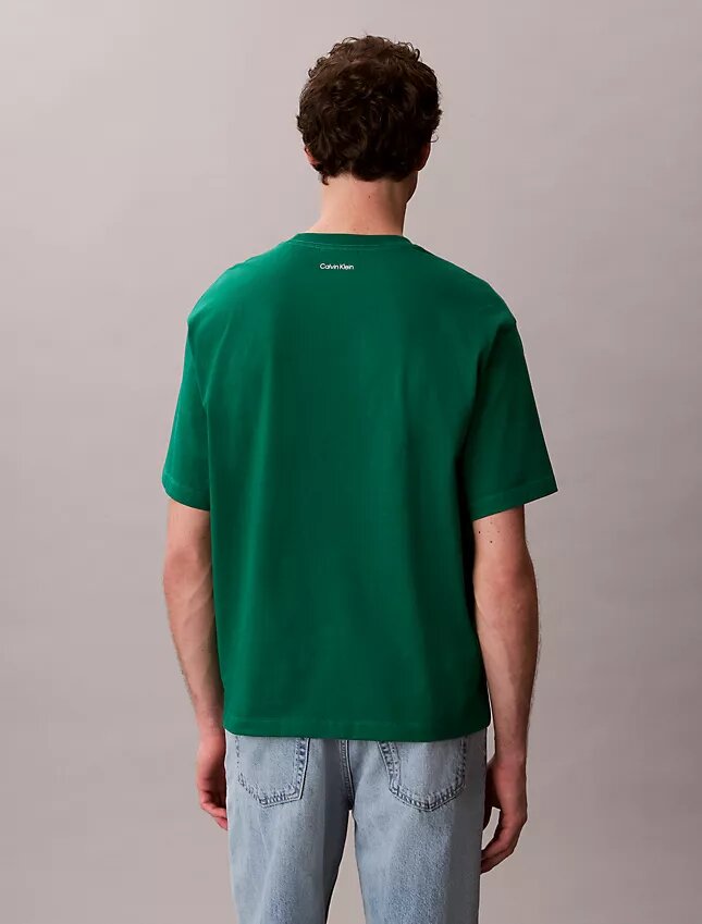 Camiseta holgada con gráfico del logotipo de la oficina de Nueva York Camiseta holgada con gráfico del logotipo de la oficina de Nueva York