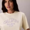 Camiseta holgada con gráfico del logotipo del arco Camiseta holgada con gráfico del logotipo del arco