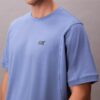 Camiseta holgada con gráfico del logotipo en piqué refrescante Camiseta holgada con gráfico del logotipo en piqué refrescante