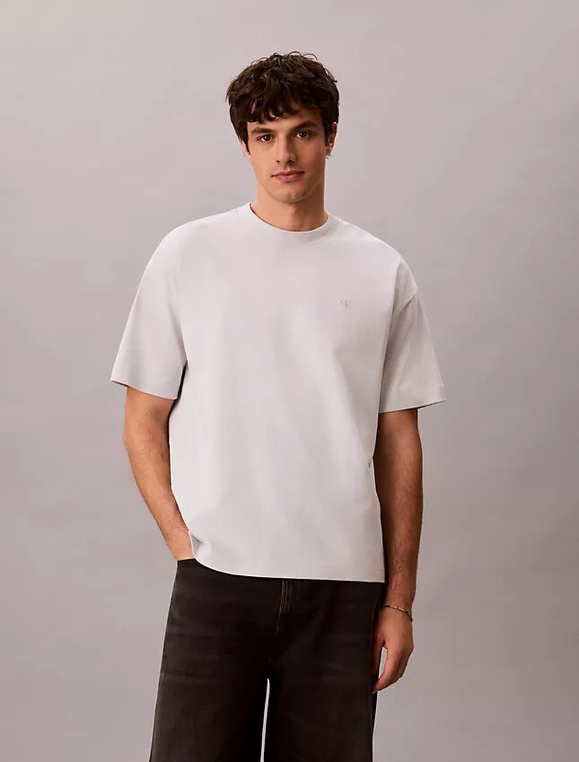 Camiseta holgada con gráfico Monólogo desgastado Camiseta holgada con gráfico Monólogo desgastado
