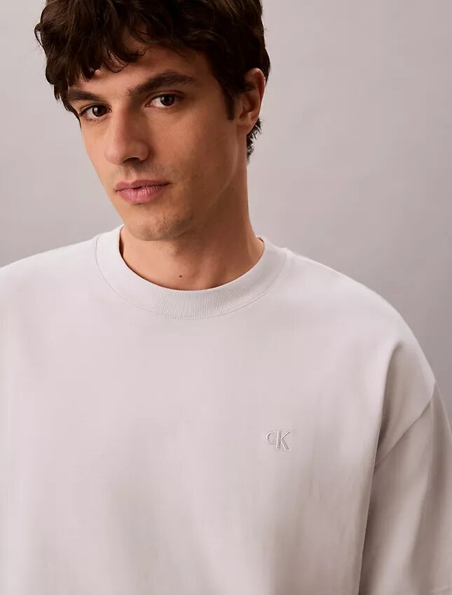 Camiseta holgada con gráfico Monólogo desgastado Camiseta holgada con gráfico Monólogo desgastado