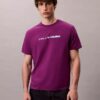 Camiseta holgada con llamativo logotipo gráfico