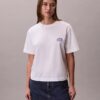 Camiseta holgada con logotipo bordado Camiseta holgada con logotipo bordado