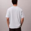Camiseta holgada con logotipo bordado