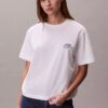 Camiseta holgada con logotipo bordado Camiseta holgada con logotipo bordado