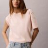 Camiseta holgada con logotipo estándar