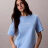 Camiseta holgada con logotipo estándar