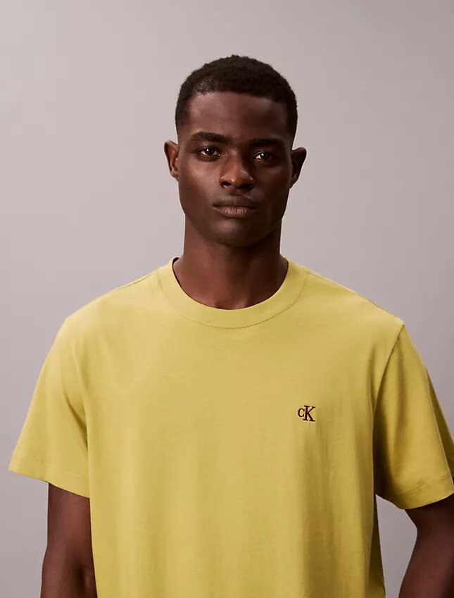Camiseta holgada con Monogram bordado Camiseta holgada con Monogram bordado