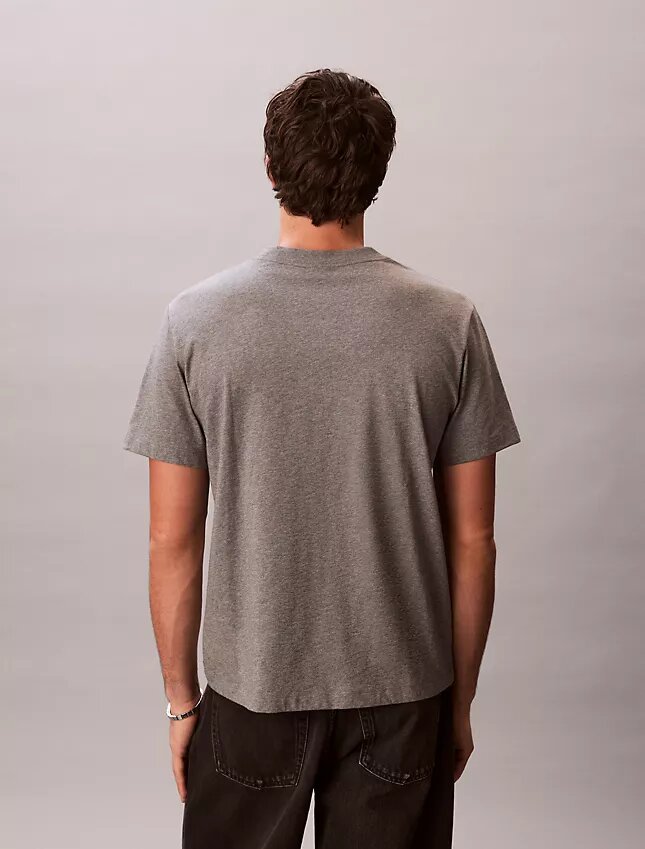 Camiseta holgada con Monogram bordado Camiseta holgada con Monogram bordado