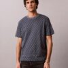Camiseta holgada con Monogram integral Camiseta holgada con Monogram integral