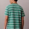 Camiseta holgada con rayas y Monogram Camiseta holgada con rayas y Monogram