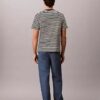 Camiseta holgada con rayas y Monogram Camiseta holgada con rayas y Monogram