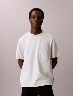 Camiseta holgada de mezcla de algodón