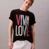 Camiseta holgada «Pride Viva Love» de Marc Hundley