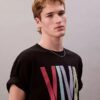 Camiseta holgada «Pride Viva Love» de Marc Hundley
