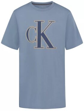Camiseta para niños con logotipo Monogram en punto de cadeneta