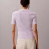 Camiseta polo de algodón acanalado suave