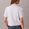 Camiseta polo de algodón con ribete contorneado Camiseta polo de algodón con ribete contorneado