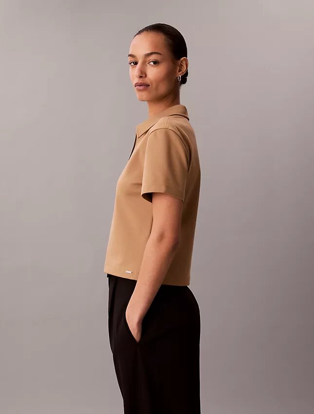 Camiseta polo de ponte Camiseta polo de ponte