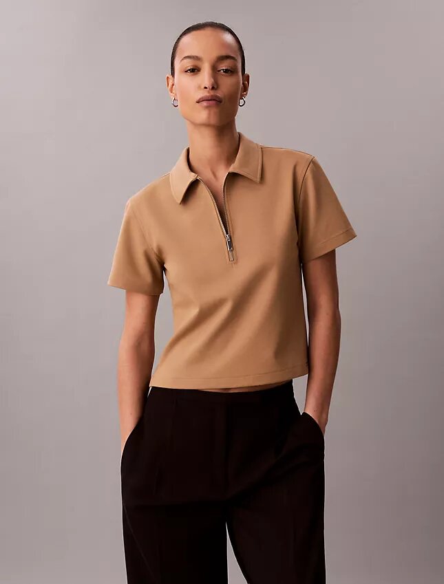 Camiseta polo de ponte Camiseta polo de ponte