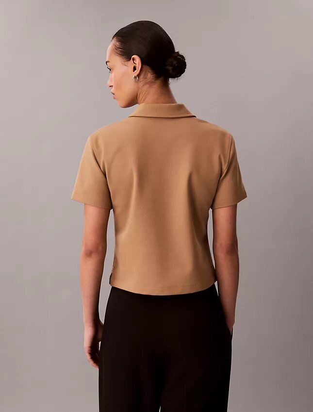 Camiseta polo de ponte Camiseta polo de ponte