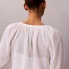 Camiseta sin botones de mezcla de algodón ligero