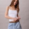 Camiseta sin mangas acanalada con Monogram Camiseta sin mangas acanalada con Monogram