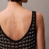 Camiseta sin mangas con textura jacquard Camiseta sin mangas con textura jacquard