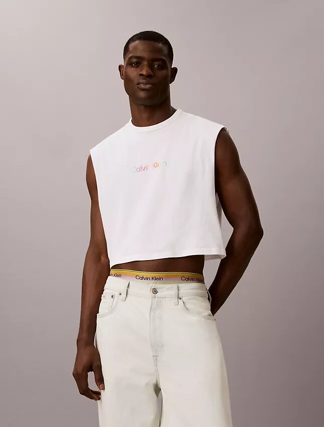Camiseta sin mangas corta «Intense Power Pride» Camiseta sin mangas corta «Intense Power Pride»