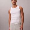 Camiseta sin mangas de algodón elástico para dormir Camiseta sin mangas de algodón elástico para dormir