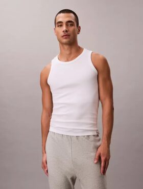 Camiseta sin mangas de algodón elástico para dormir
