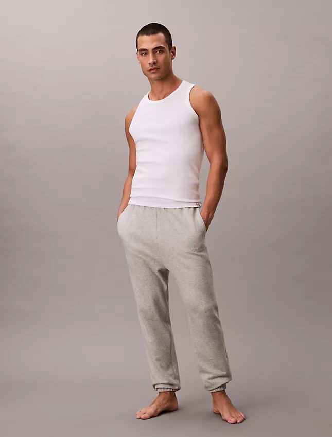 Camiseta sin mangas de algodón elástico para dormir Camiseta sin mangas de algodón elástico para dormir