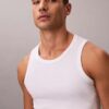 Camiseta sin mangas de algodón elástico para dormir Camiseta sin mangas de algodón elástico para dormir