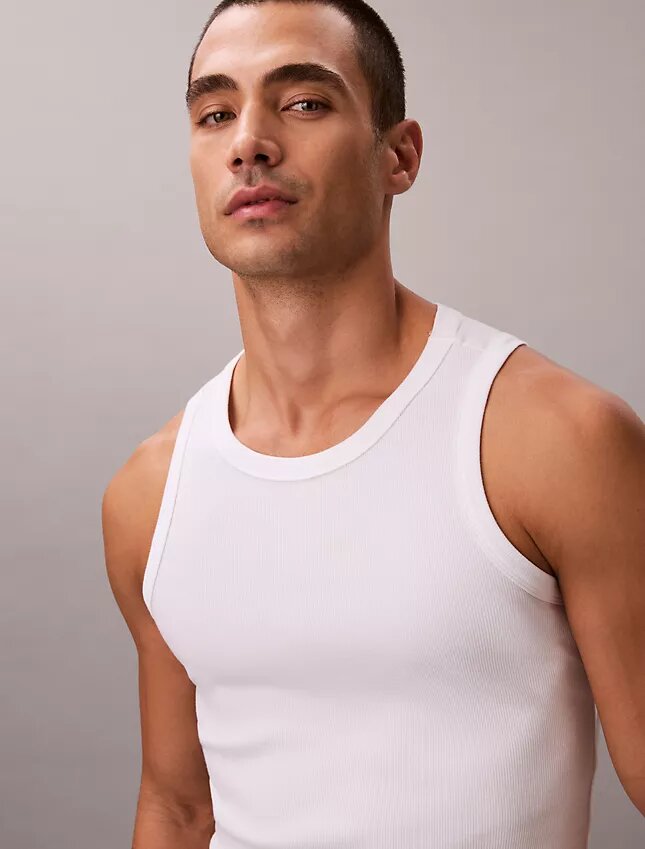 Camiseta sin mangas de algodón elástico para dormir Camiseta sin mangas de algodón elástico para dormir