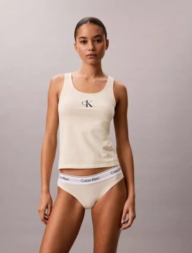 Camiseta sin mangas de Cotton Stretch Camiseta sin mangas de Cotton Stretch