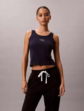 Camiseta sin mangas de Cotton Stretch Camiseta sin mangas de Cotton Stretch