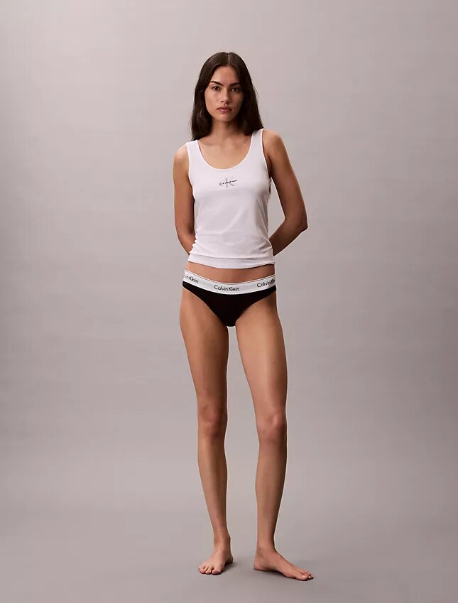 Camiseta sin mangas de Cotton Stretch Camiseta sin mangas de Cotton Stretch