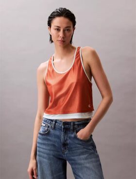 Camiseta sin mangas de malla Pride