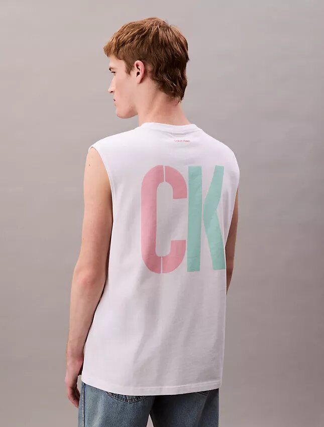 Camiseta sin mangas holgada «Pride Viva Love» de Marc Hundley Camiseta sin mangas holgada «Pride Viva Love» de Marc Hundley