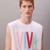 Camiseta sin mangas holgada «Pride Viva Love» de Marc Hundley Camiseta sin mangas holgada «Pride Viva Love» de Marc Hundley